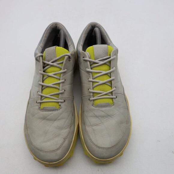 ECCO Biom Strike 2.0 Hydromax Yak Leather Golf Men's EU Size 43 Extra Width - Picture 2 of 12